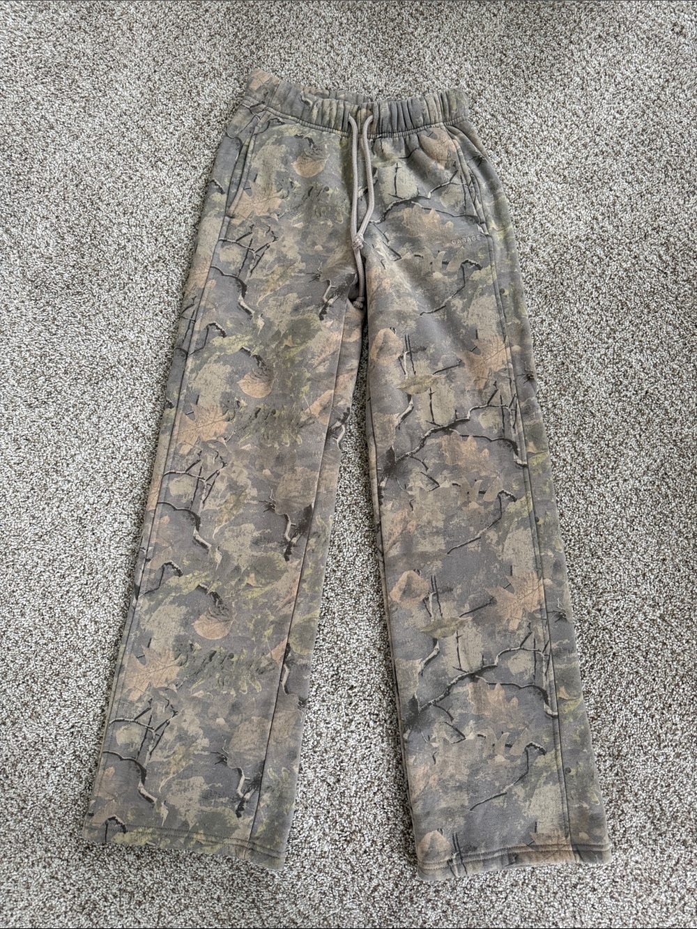Garage Women’s Wide Leg Camo Sweatpants